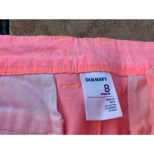 Old Navy Bright Pink Crop Pants